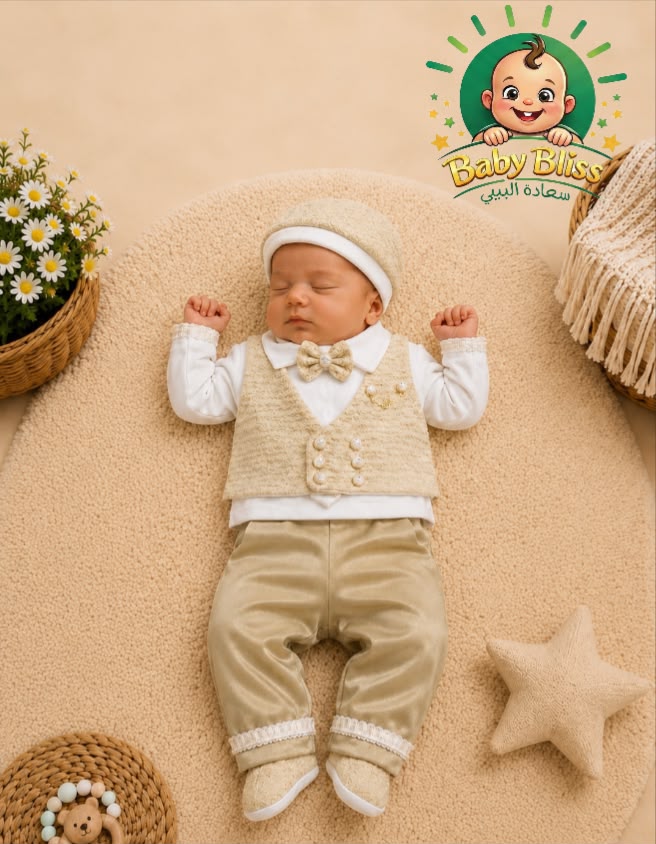 طقم كروشيه كلاسيك للأطفال
